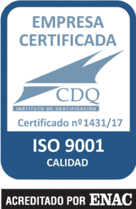 Certificado de calidad ISO acreditado por ENAC para nuestras residencias y centros